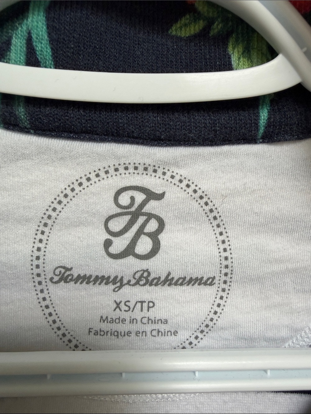 Tommy Bahama sz XS White navy striped half zip sweater - nautical & warm! - Picture 4 of 11